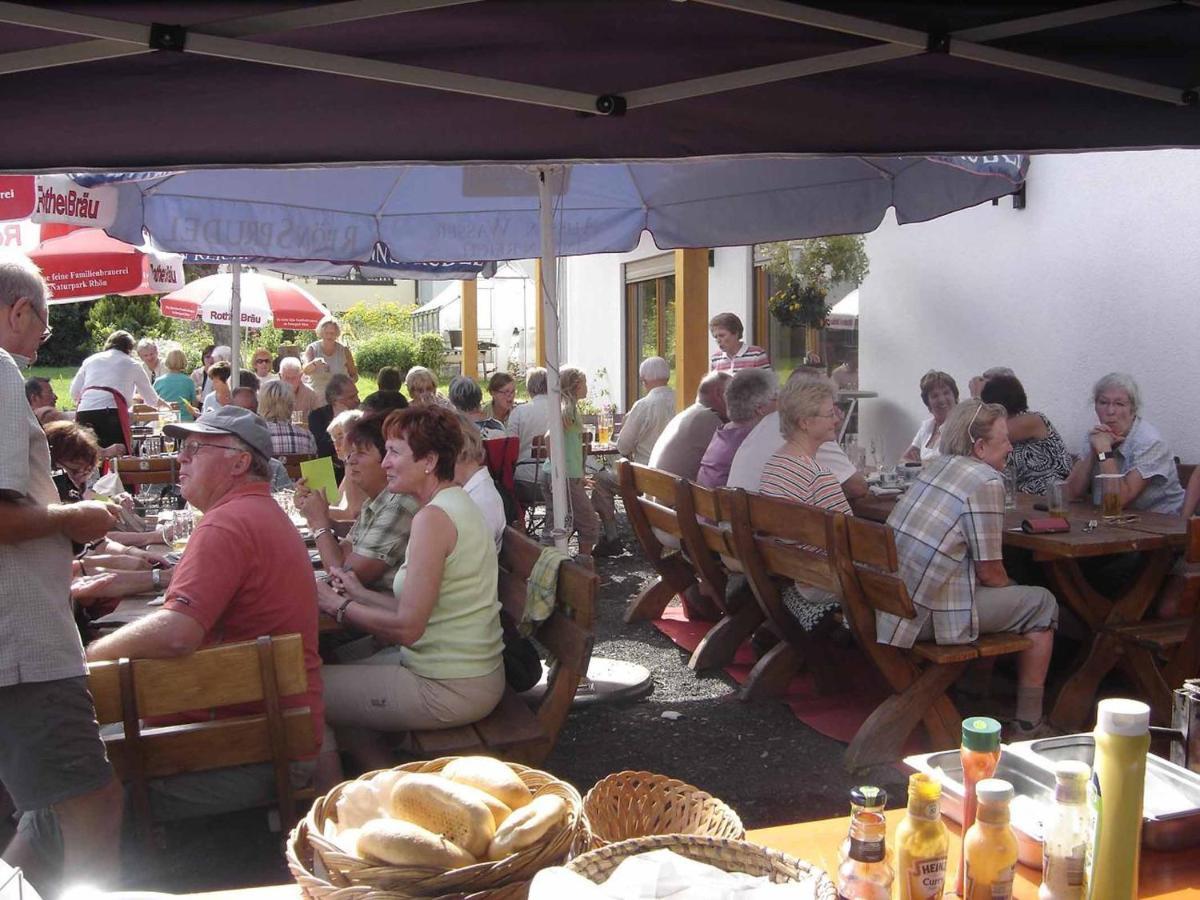 Rhoener Landhotel Haus Zur Wasserkuppe Ehrenberg  Esterno foto